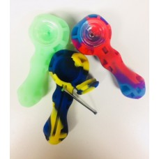 Silicone Hand pipe with Tool